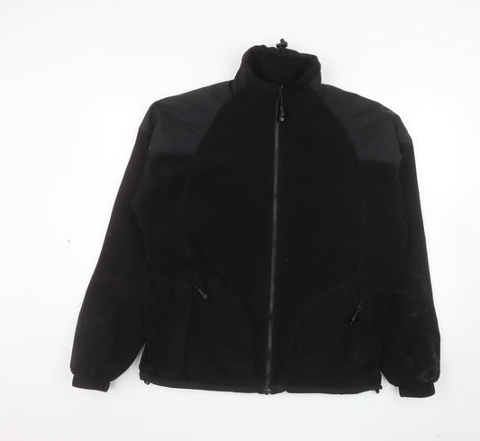 Keela Men's Black M Fleece Softshell Full Zip Outdoor Jacket