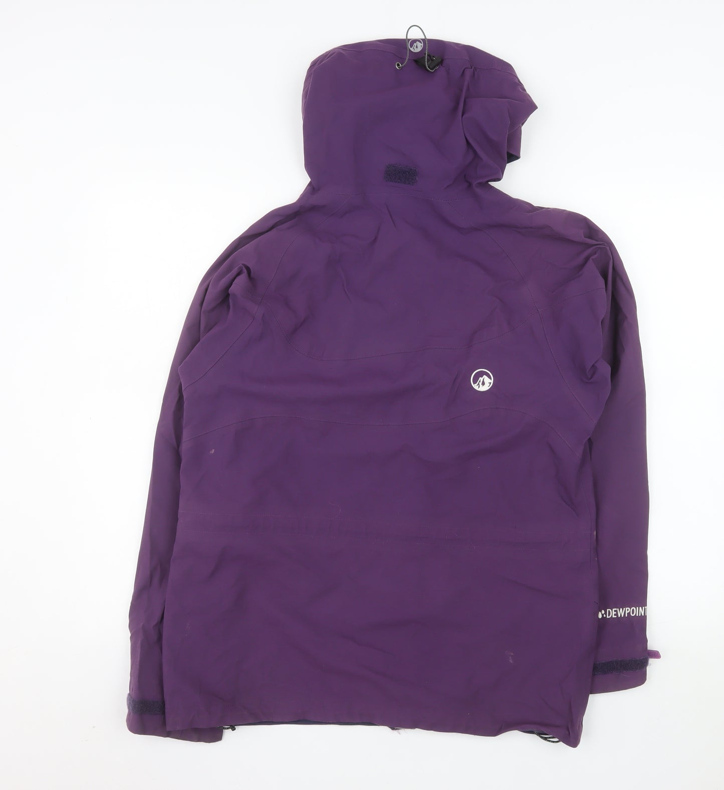 North Ridge Women Purple Waterproof Hooded Outdoor Jacket Size 12