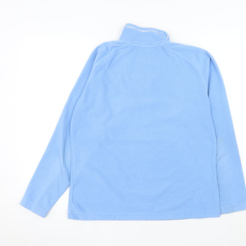 Craghoppers Womens Blue Fleece Half Zip Jacket UK 12