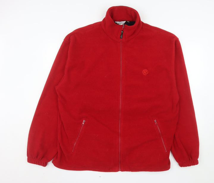 Rydale Men’s Red Full Zip Fleece Sweatshirt XL