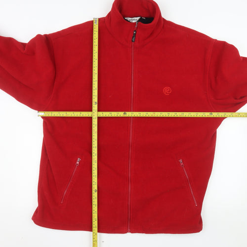 Rydale Men’s Red Full Zip Fleece Sweatshirt XL