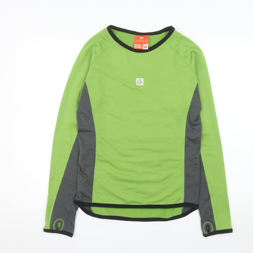NordBlanc Men's Green Athletic Pullover Sweatshirt M
