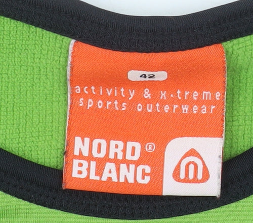 NordBlanc Men's Green Athletic Pullover Sweatshirt M