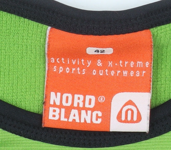 NordBlanc Men's Green Athletic Pullover Sweatshirt M