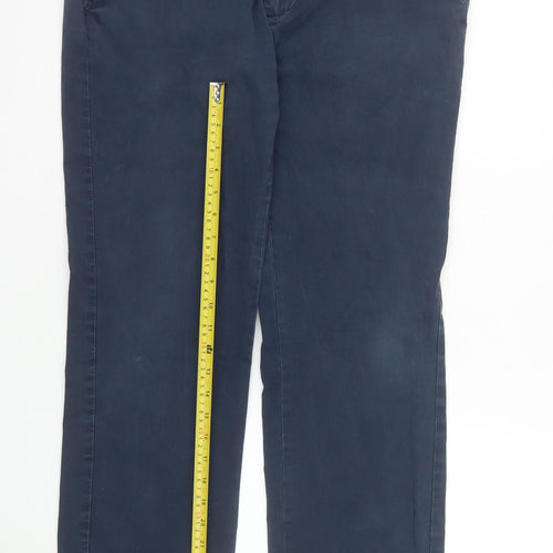 St. Bernard for Dunnes Stores Men's Blue Chino Trousers 34W 30L Cotton Blend