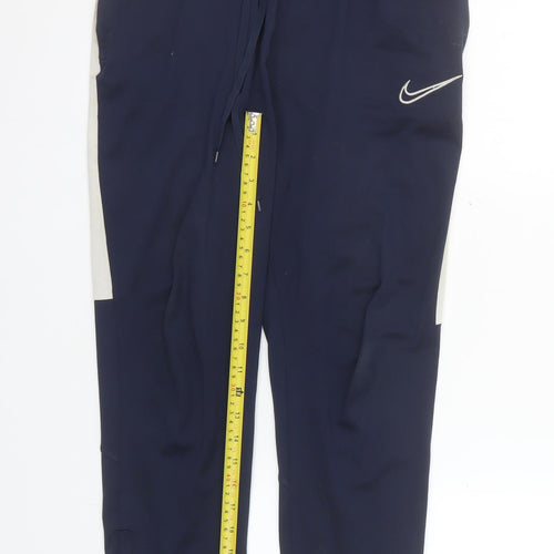 Nike Men's Blue Dri-FIT Track Pants M Regular Fit Activewear