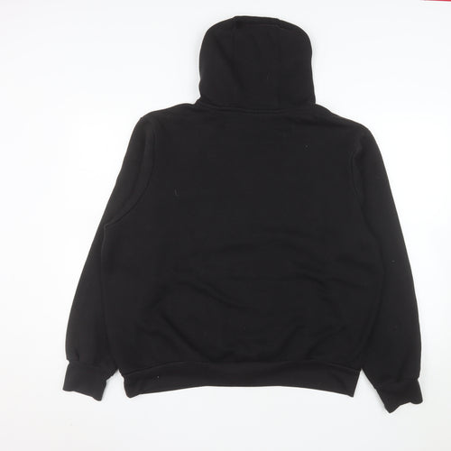 Slazenger Men's Black Pullover Hoodie L Fleece Sweatshirt