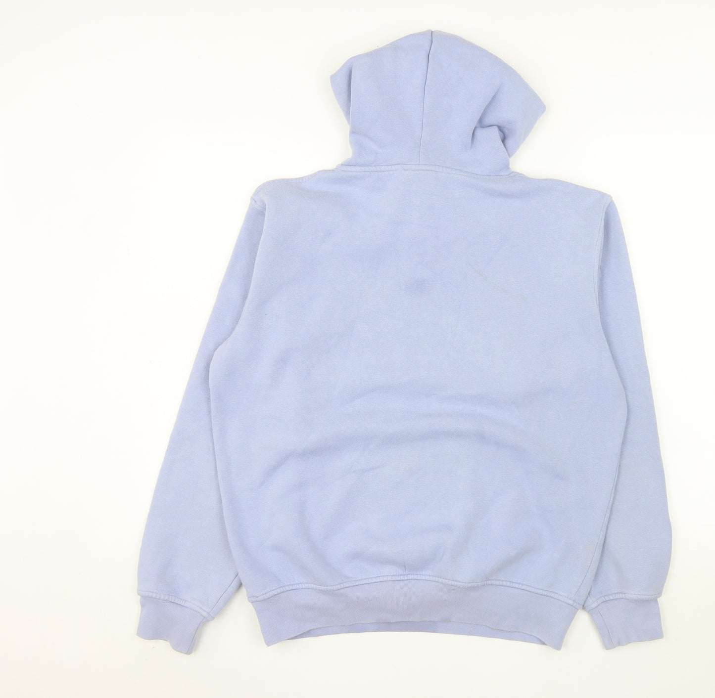 NICCE Women's Blue Pullover Hoodie XS Cotton Blend Logo Jumper