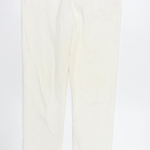 Part Two Women's Ivory Straight Jeans Size 10 Regular Fit