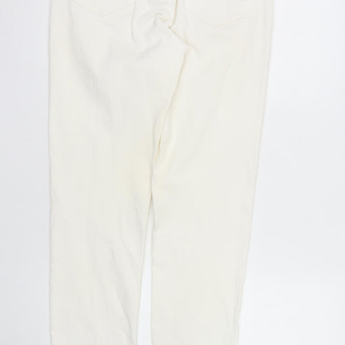 Part Two Women's Ivory Straight Jeans Size 10 Regular Fit