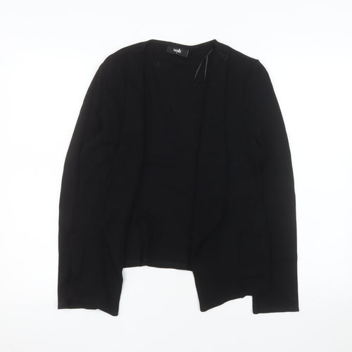 Wallis Women Black Small Blazer Jacket Classic Tailored Workwear