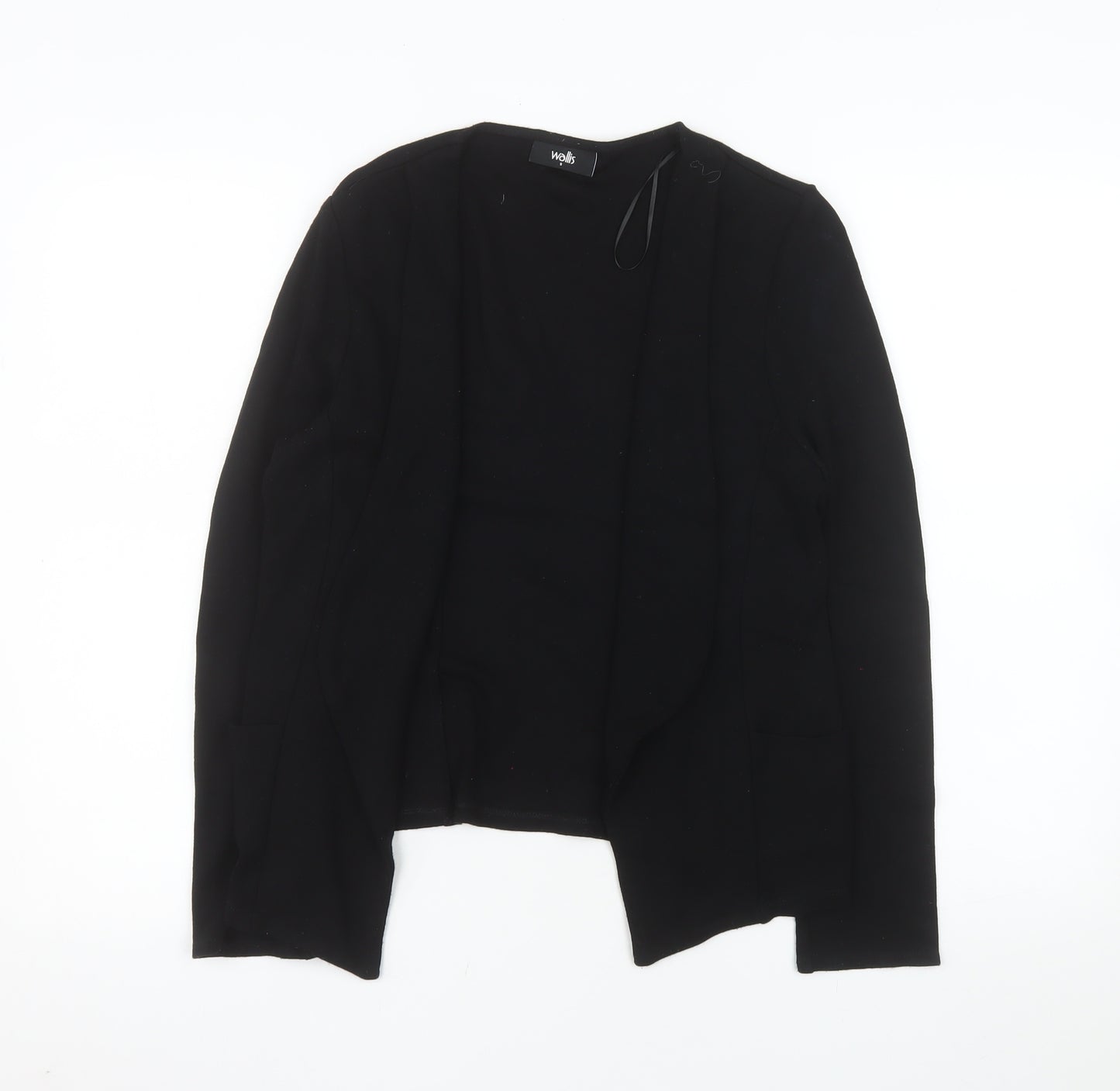 Wallis Women Black Small Blazer Jacket Classic Tailored Workwear