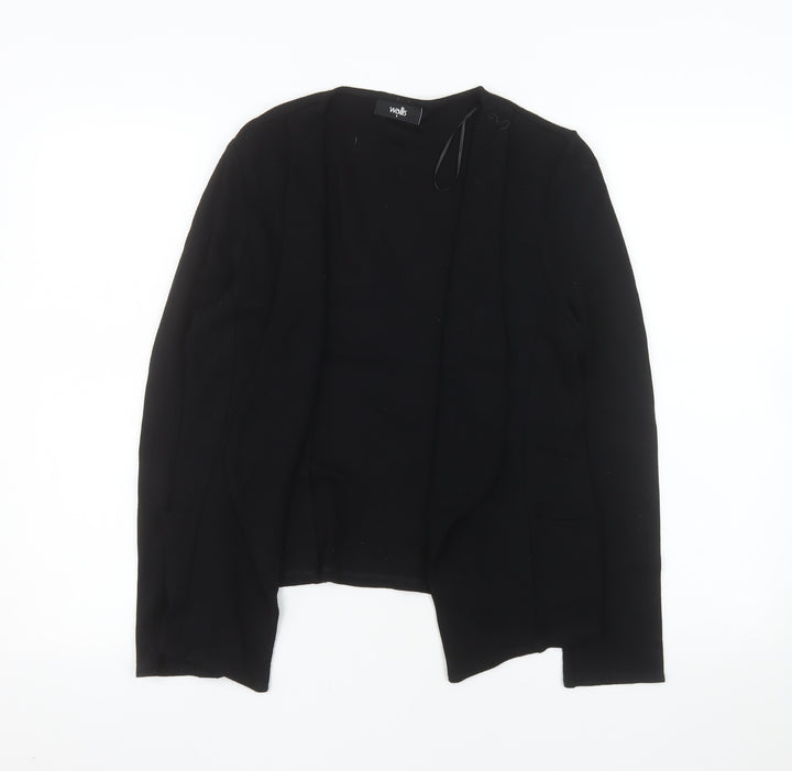 Wallis Women Black Small Blazer Jacket Classic Tailored Workwear