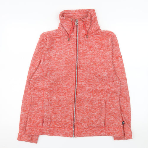 Regatta Women's Orange Full Zip Fleece Jacket Size 12