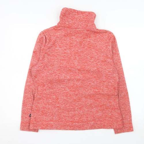 Regatta Women's Orange Full Zip Fleece Jacket Size 12