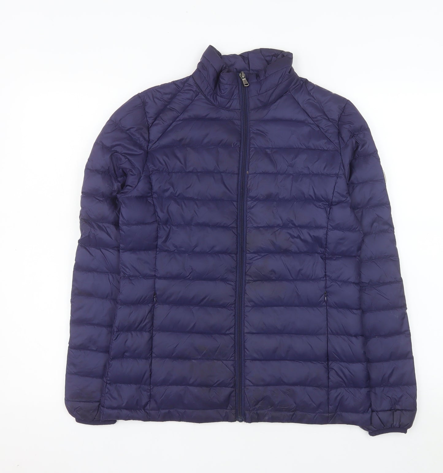 Harvey & Jones Men's Blue Ultralight Down Puffer Jacket M
