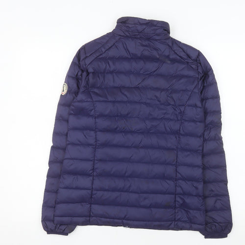 Harvey & Jones Men's Blue Ultralight Down Puffer Jacket M