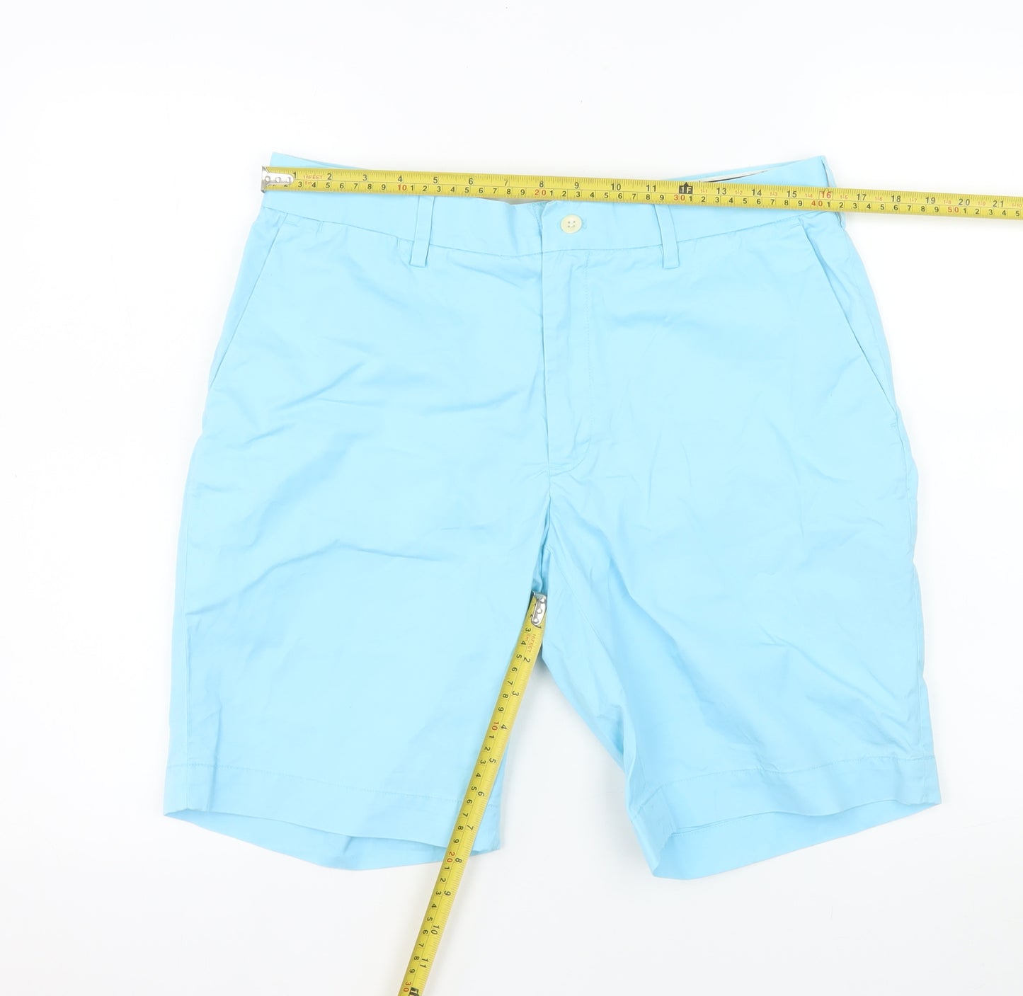 Ralph Lauren Men's Blue Chino Shorts Size 32 Classic Fit