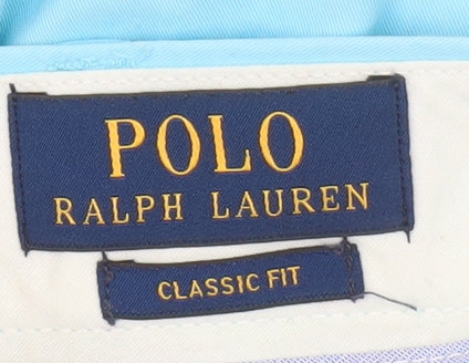 Ralph Lauren Men's Blue Chino Shorts Size 32 Classic Fit