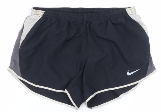 Nike Women's Black Dri-FIT Running Shorts Size M Lightweight Activewear