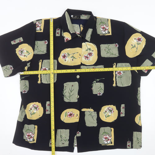 Excell London Women's Multicoloured Floral Button-Up Shirt Size 24