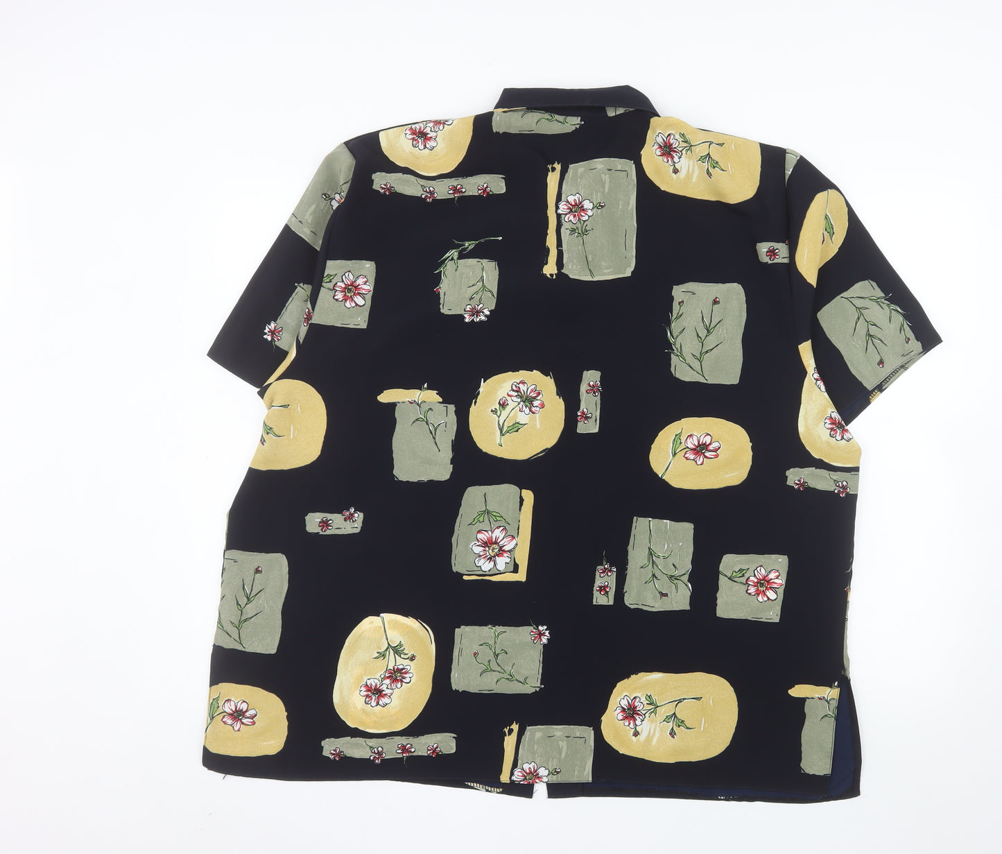 Excell London Women's Multicoloured Floral Button-Up Shirt Size 24