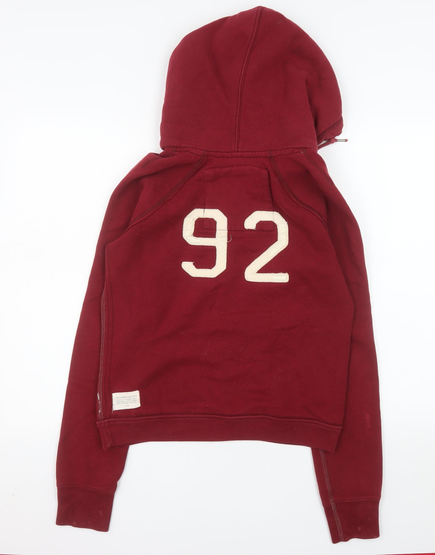 Abercrombie & Fitch Womens Red Pullover Hoodie Size M
