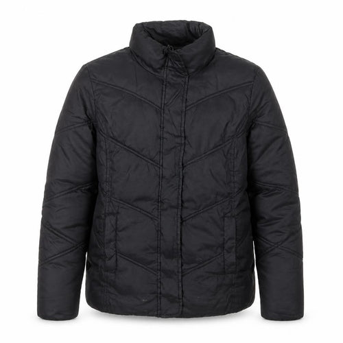 Gap Men's Black L Puffer Jacket Regular Fit Quilted Winter Coat