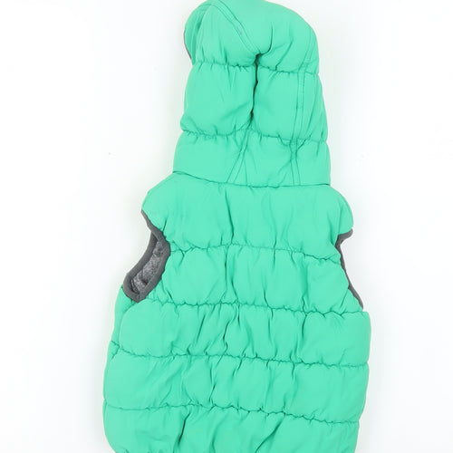 Mini Club Boys Green Hooded Puffer Bodywarmer 4-5 Years