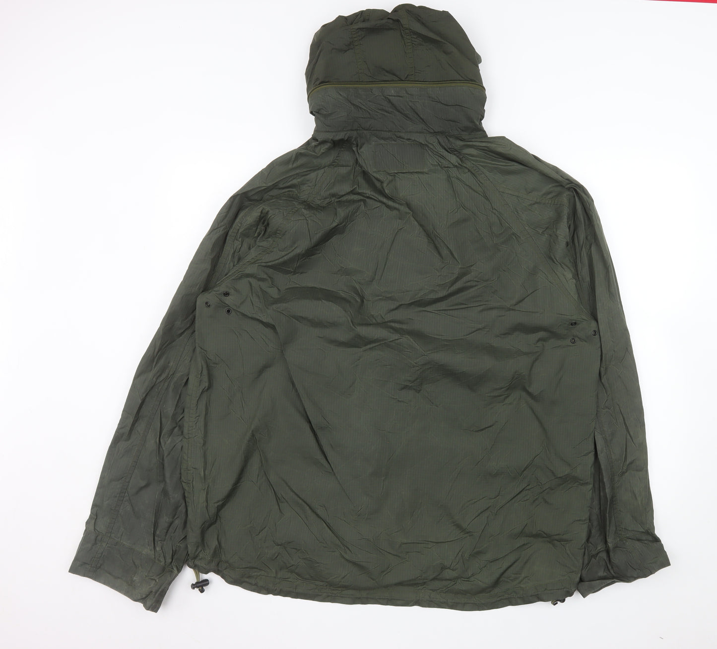 Ralph Lauren Polo Sport Green Hooded Windbreaker Jacket Women’s L