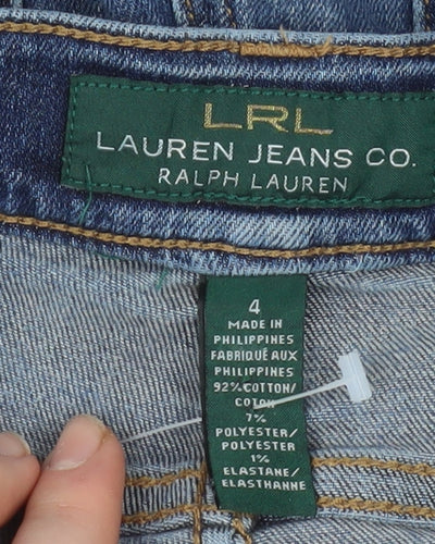 Ralph Lauren LRL Blue Straight Fit Men's Denim Jeans Size 8