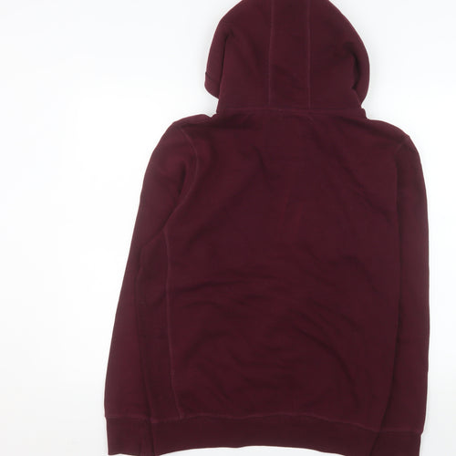 Tokyo Laundry Men's Red Sherpa Lined Pullover Hoodie Size L