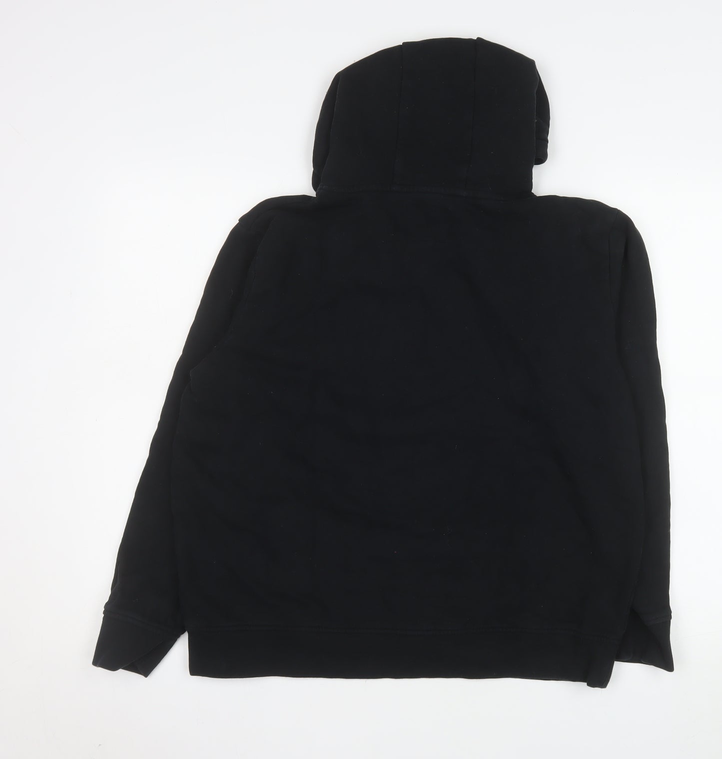 Animal Womens Black Hoodie UK 14 Pullover Cotton Blend Casual
