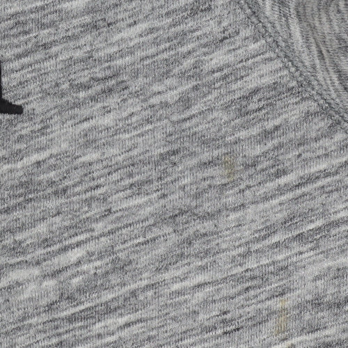 Abercrombie & Fitch Men's Grey Crew Neck Long Sleeve Sweatshirt M
