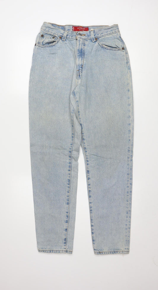 Levi's 512 Women's Blue Tapered Slim Fit Vintage Jeans Size 8