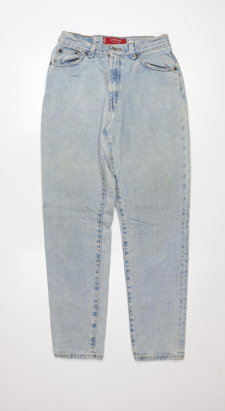 Levi's 512 Women's Blue Tapered Slim Fit Vintage Jeans Size 8