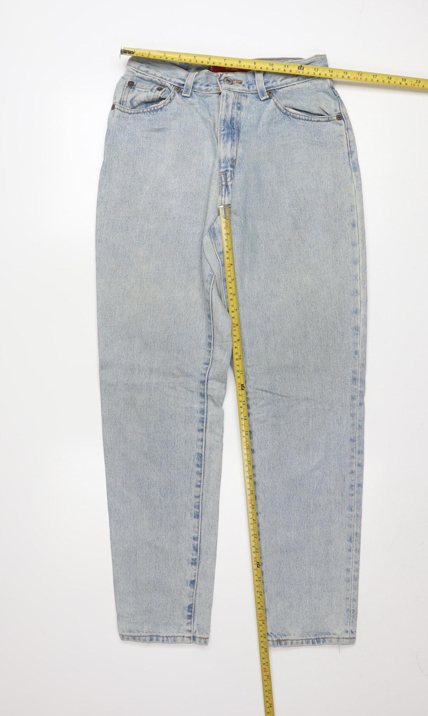 Levi's 512 Women's Blue Tapered Slim Fit Vintage Jeans Size 8