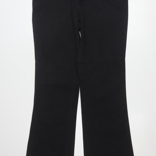 Dickies Women's Black 14 Regular Workwear Twill Trousers