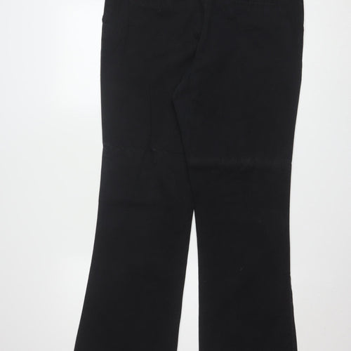 Dickies Women's Black 14 Regular Workwear Twill Trousers