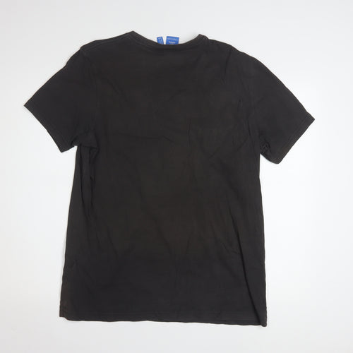 Adidas Men's Black XL Graphic Sports Retro T-Shirt