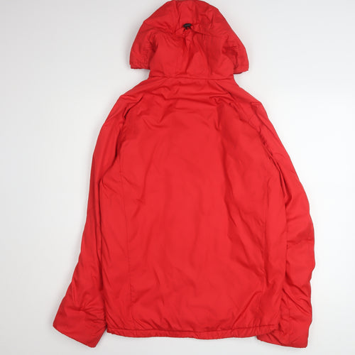 Nike Men's Red Storm-FIT Hooded Windbreaker Jacket XS North Central