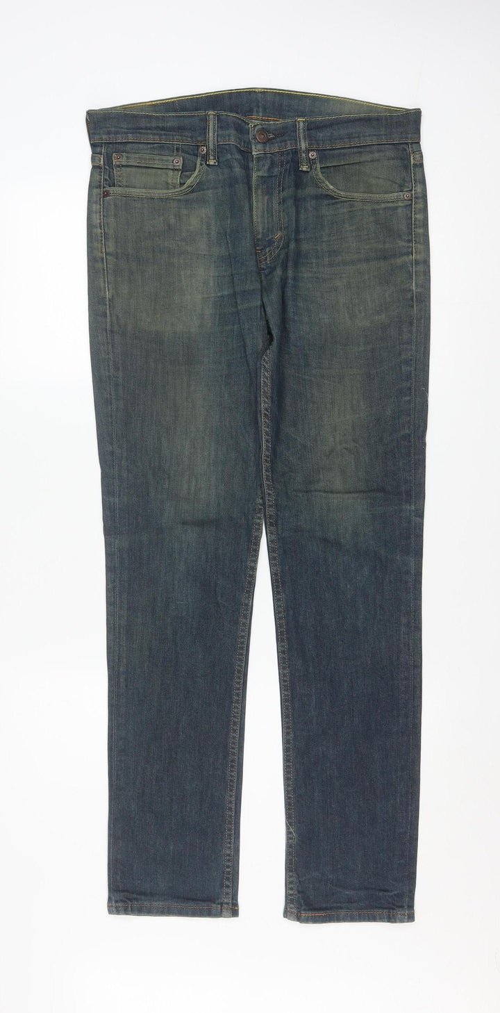 Levi's 511 Men's Blue Slim Denim Jeans W32 L32 Stretch Cotton