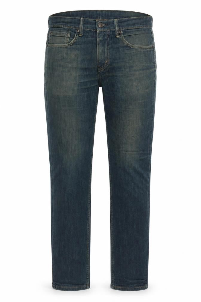 Front view of Levi's 511 Men's Blue Slim Denim Jeans W32 L32 Stretch Cotton