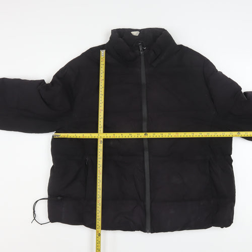 Everlast Women's Black Puffer Jacket Size 12 Winter Coat