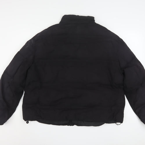 Everlast Women's Black Puffer Jacket Size 12 Winter Coat