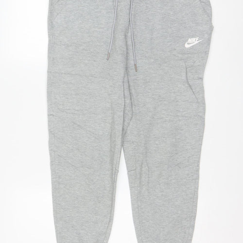 Nike Men’s Grey Jogger Sweatpants Size S Regular Fit Activewear