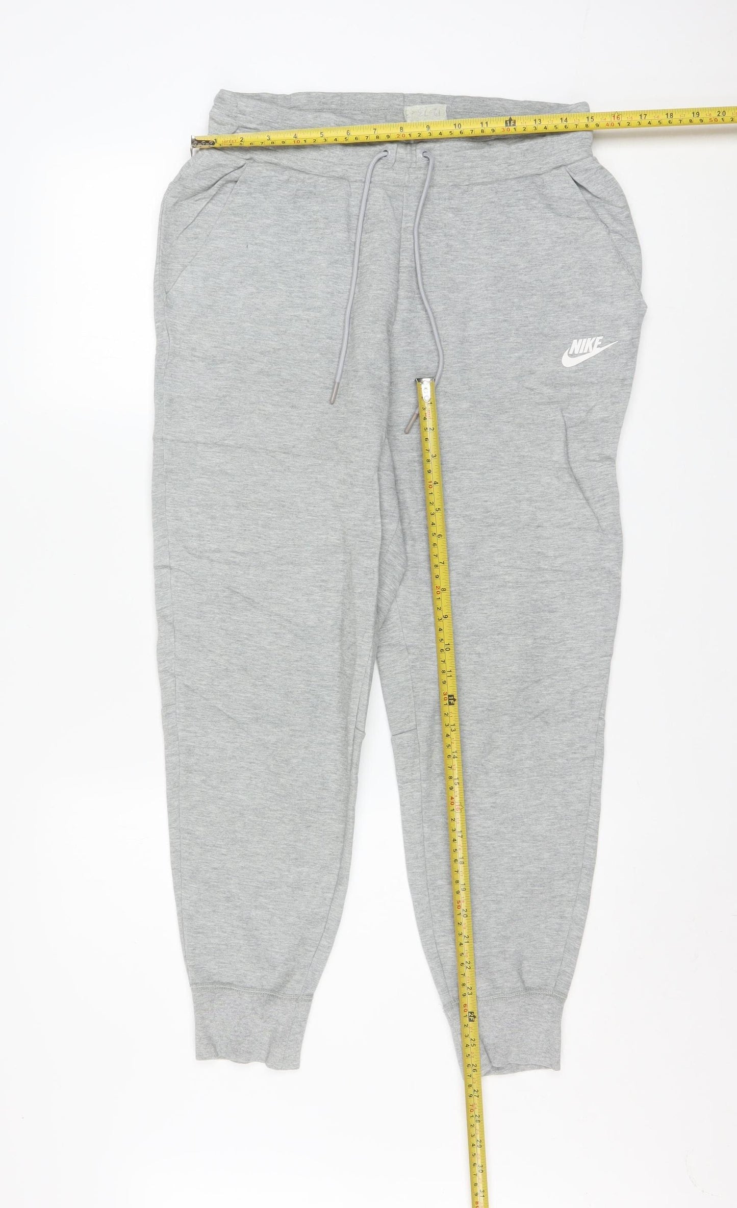 Nike Men’s Grey Jogger Sweatpants Size S Regular Fit Activewear