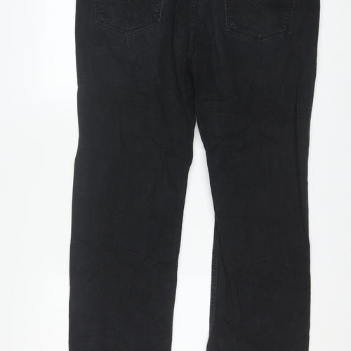Levi Strauss Women's Black 514 Straight Leg Jeans Size 20