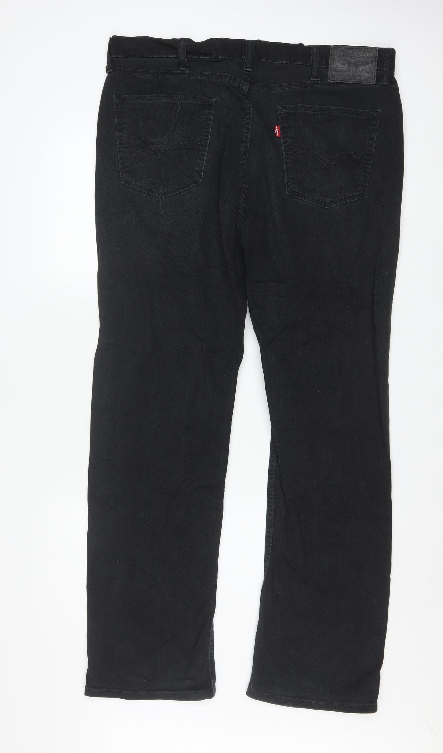 Levi Strauss Women's Black 514 Straight Leg Jeans Size 20