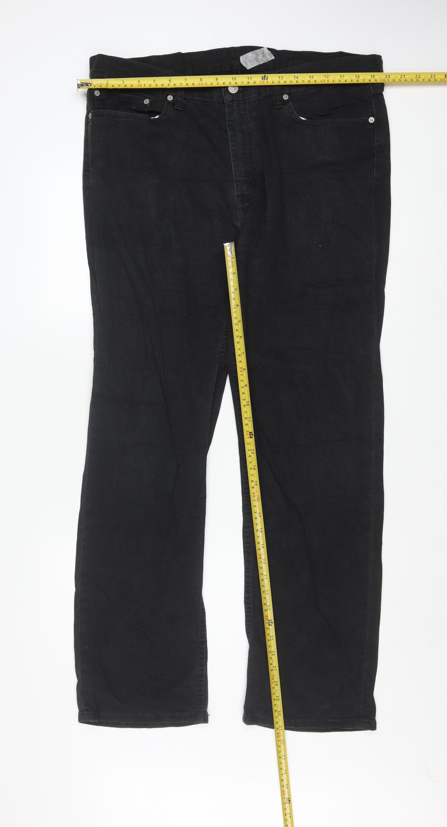 Levi Strauss Women's Black 514 Straight Leg Jeans Size 20